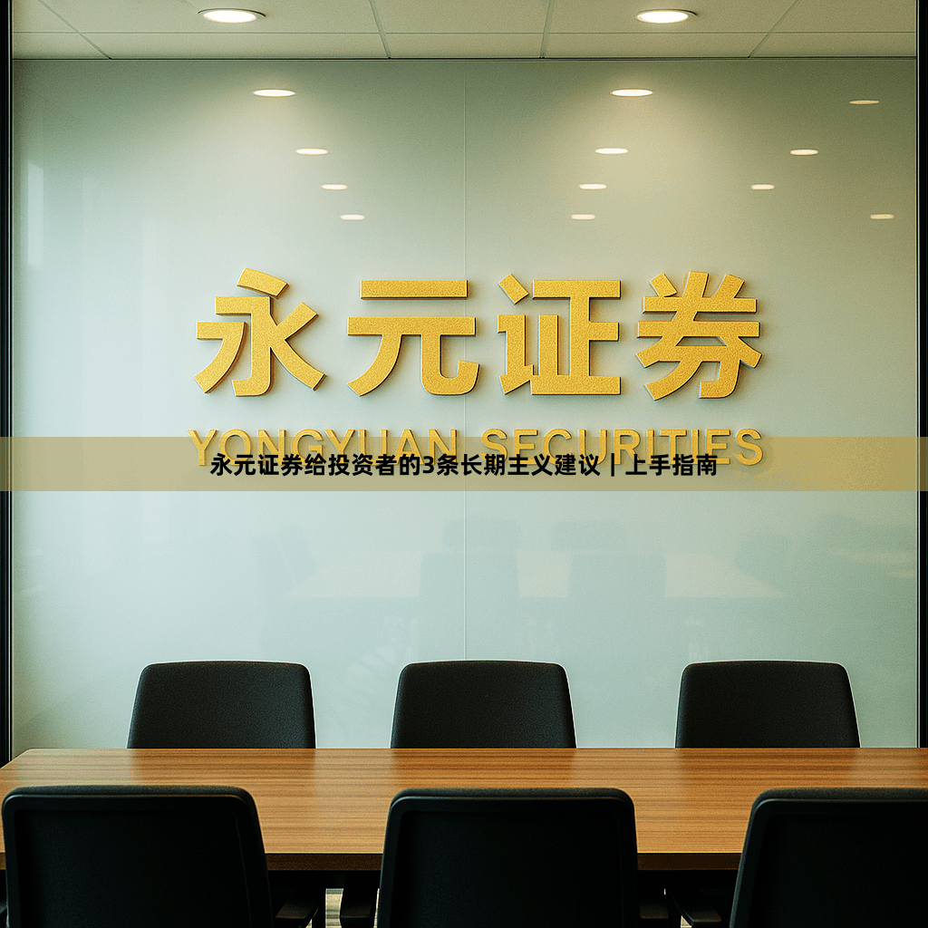 永元证券给投资者的3条长期主义建议｜上手指南