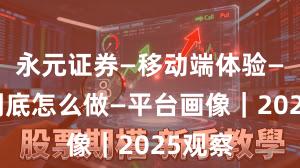 永元证券—移动端体验—实盘到底怎么做—平台画像｜2025观察
